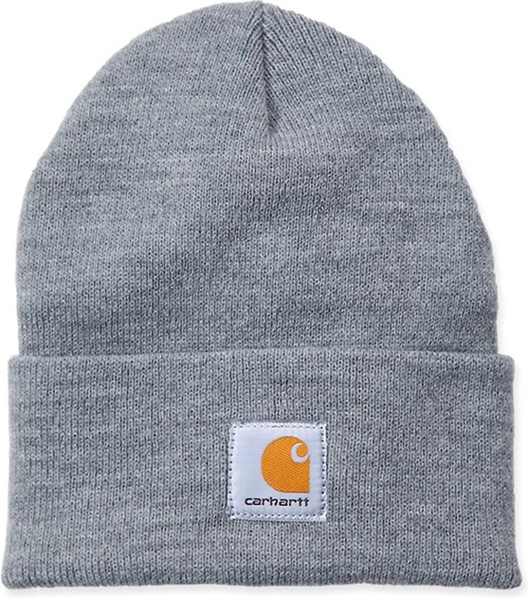 Carhartt Muts Acryl Watch Hat Unisex - Grijs - One Size 9 Carhartt Muts Acryl Watch Hat Unisex - Grijs - One Size - Afbeelding 7