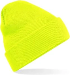 Merkloos Beechfield Original Cuffed Beanie Fluorescent Yellow