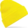Merkloos Beechfield Original Cuffed Beanie Yellow -Bol Winkel 1128x1200