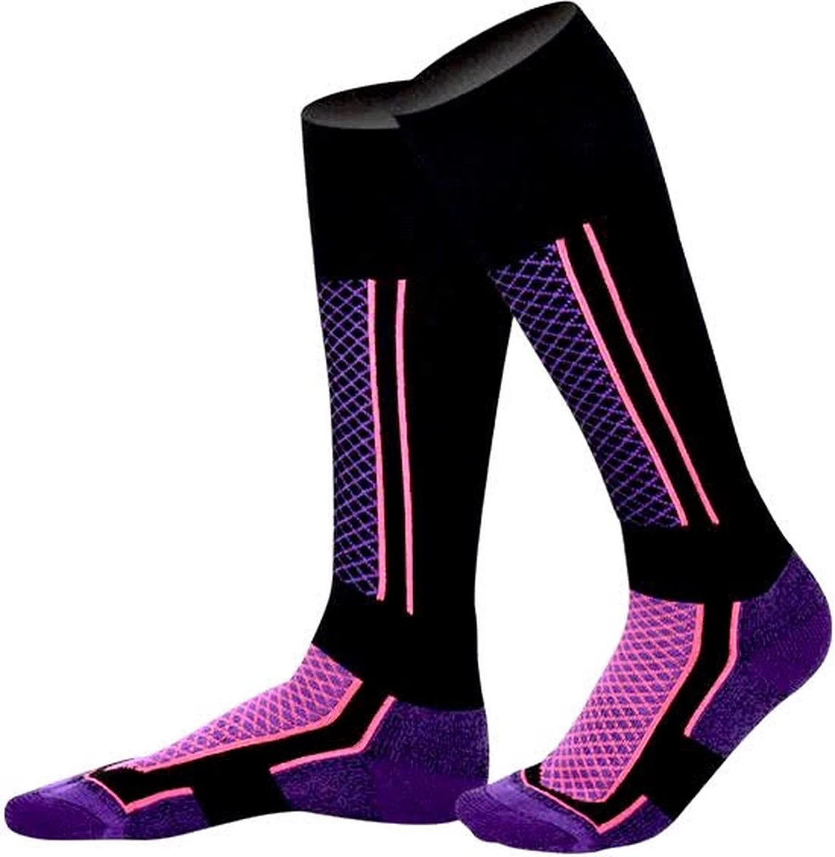 Seazy Skisokken - Wintersportsokken - Skiën, Snowboarden Of Wandelen - Dames - Goede Vochtafvoer - Maat 36-42 3 Seazy Skisokken - Wintersportsokken - Skiën, Snowboarden Of Wandelen - Dames - Goede Vochtafvoer - Maat 36-42