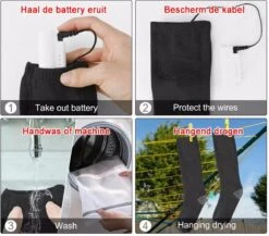 Batterij Elektrisch Verwarmde Sokken - Oplaadbaar Batterijsokken - Unisex | Swim Chicky & Swim Hunky -Bol Winkel 1200x1053