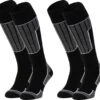 NOMAD® Skisokken Essential 2-Pack | Maat 35/38 Zwart | Skiën / Snowboarden / Wandelen | Goede Vochtafvoer | Extra Versteviging | Ski Sokken Heren / Dames 2 NOMAD® Skisokken Essential 2-Pack | Maat 35/38 Zwart | Skiën / Snowboarden / Wandelen | Goede Vochtafvoer | Extra Versteviging | Ski Sokken Heren / Dames -Bol Winkel 1200x1085