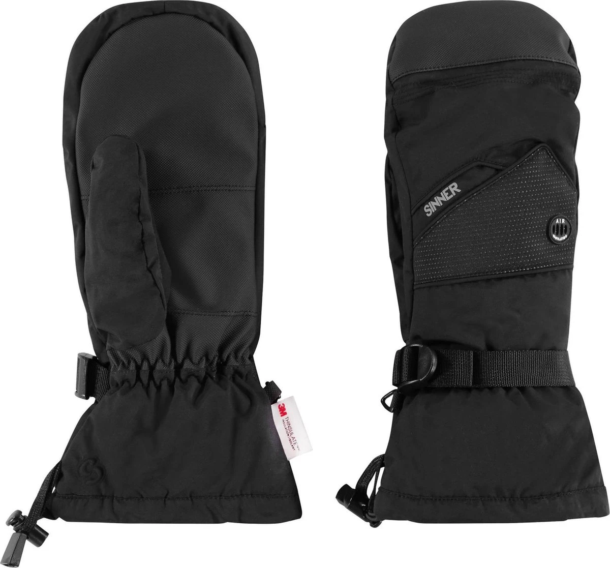 Sinner Murray Dry-S Wanten - Zwart 3 Sinner Murray Dry-S Wanten - Zwart