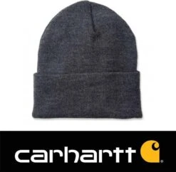Carhartt Acrylic Watch - Muts - Volwassenen - Unisex - One Size- Coal Heather -Bol Winkel 1200x1176 3