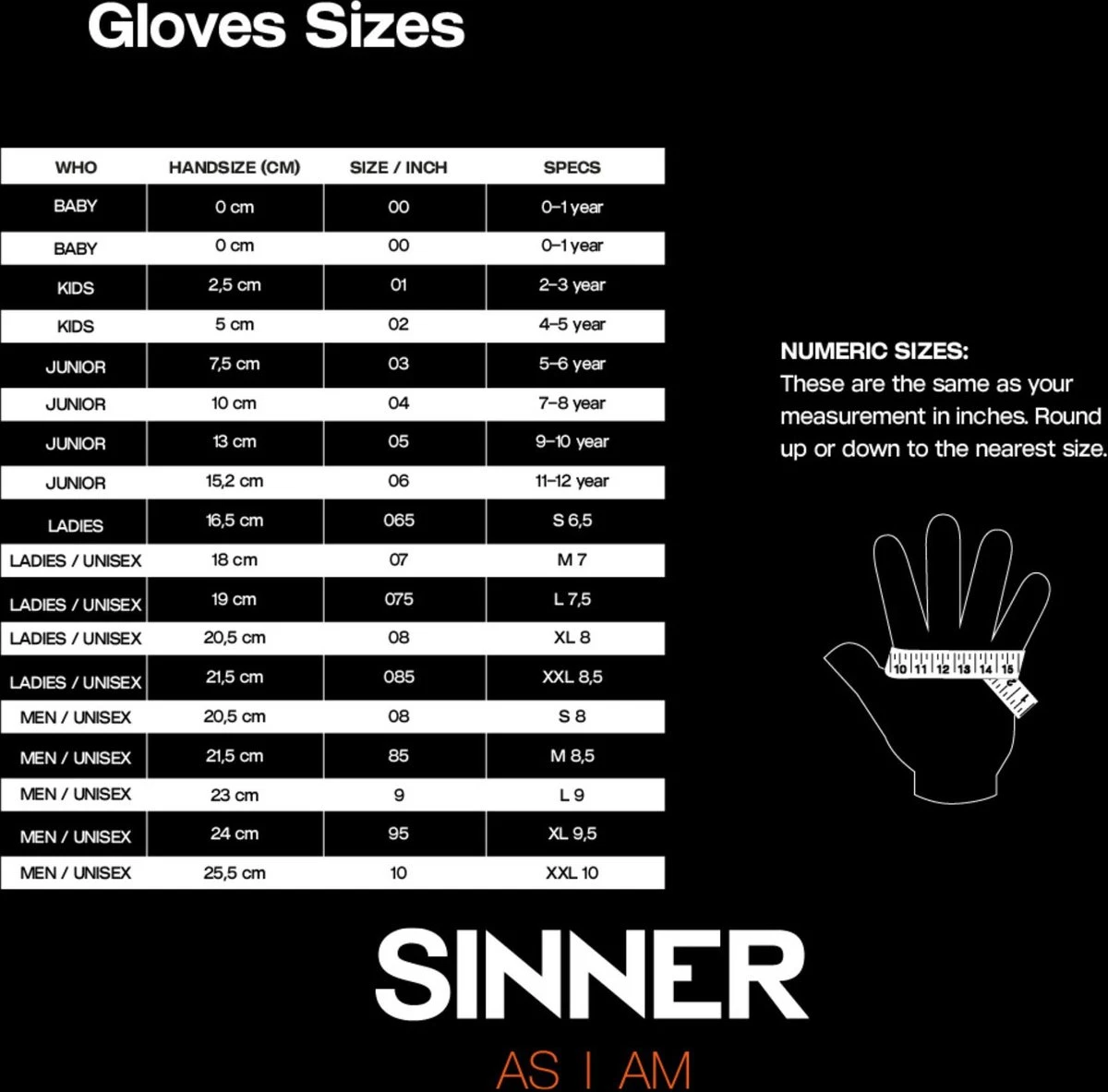 SINNER Mesa Handschoenen Dames - Zwart - S 6,5 4 SINNER Mesa Handschoenen Dames - Zwart - S 6,5 - Afbeelding 2