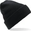 BEECHFIELD Gebreide Heritage Beanie Wintermuts In Het Zwart Voor Volwassenen - Damesmutsen / Herenmutsen - 100% Polyacryl -Bol Winkel 1200x1197 2