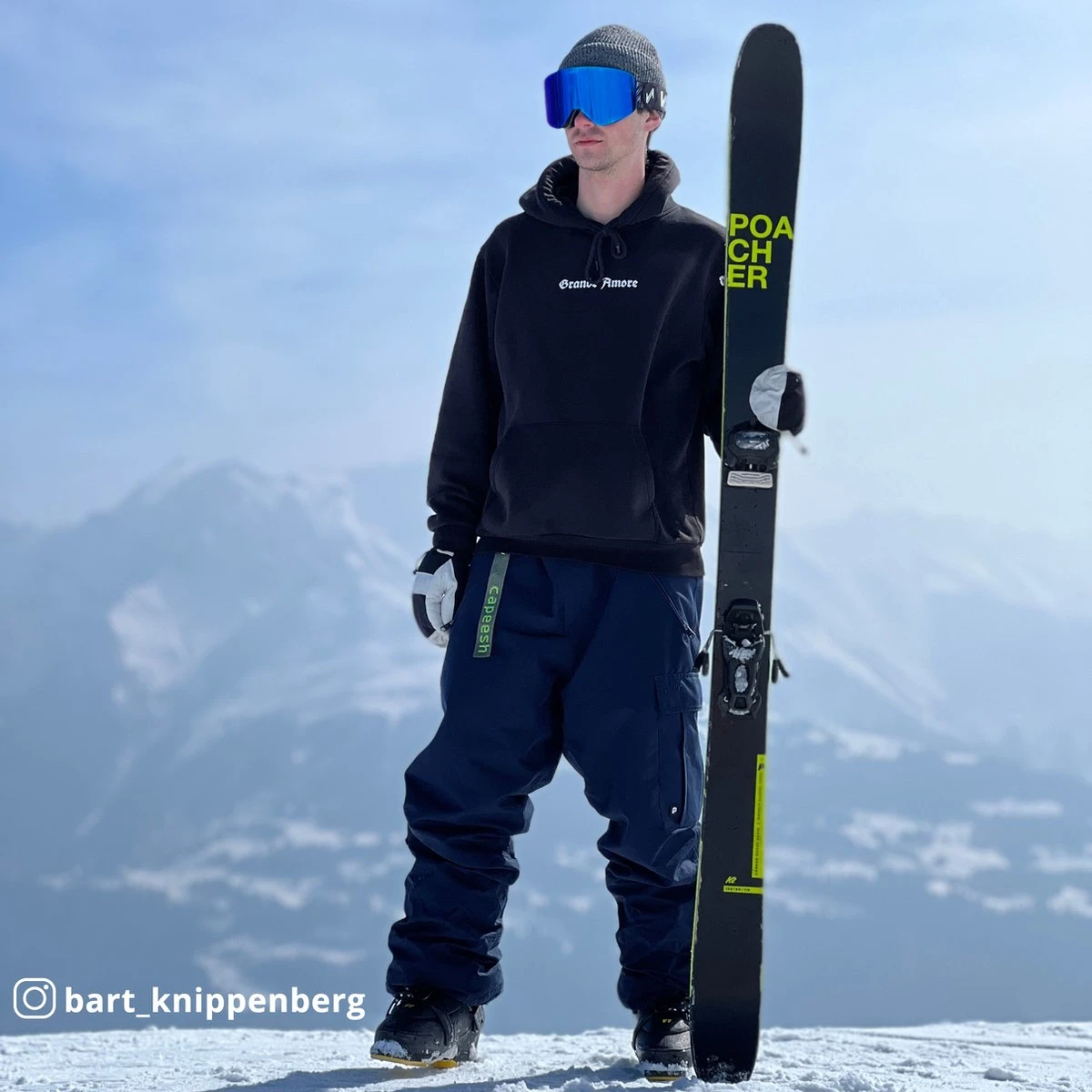 VAIN Azure Slopester Skibril Pack - Anti-condens - Blauwe + Extra Lens 6 VAIN Azure Slopester Skibril Pack - Anti-condens - Blauwe + Extra Lens - Afbeelding 4