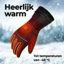 Verwarmde Handschoenen - Elektrisch Verwarmd - USB Oplaadbaar - 3 Standen - Maat L - Dames / Heren -Bol Winkel 1200x1200 13