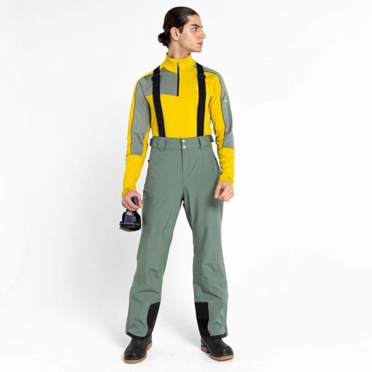 Dare 2b Dare2B, Achieve II Waterdichte Heren Skibroek, Duck Green, Maat M 14 Dare 2b Dare2B, Achieve II Waterdichte Heren Skibroek, Duck Green, Maat M - Afbeelding 12