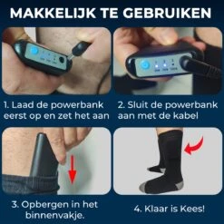 Basila® Elektrische Sokken - Zwart - Unisex Voor Vrouwen En Mannen - Free Size - 4000mAh Accu - USB Oplaadbaar - Verwarmde Sokken Met Accu 19 Basila® Elektrische Sokken - Zwart - Unisex Voor Vrouwen En Mannen - Free Size - 4000mAh Accu - USB Oplaadbaar - Verwarmde Sokken Met Accu -Bol Winkel 1200x1200 51