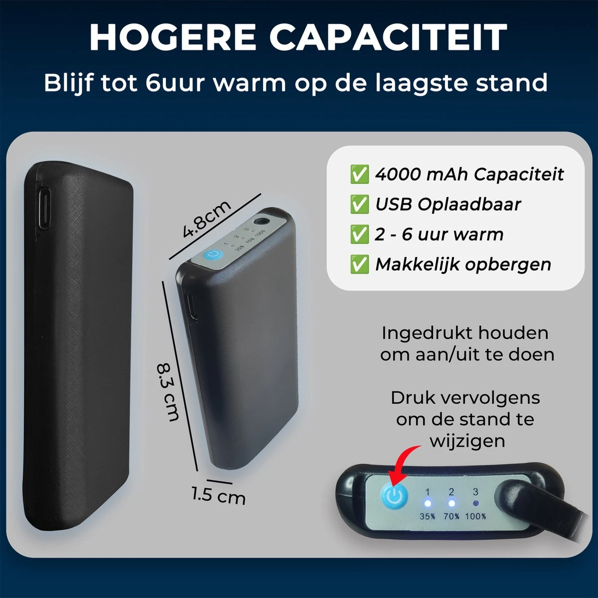Basila® Elektrische Sokken - Zwart - Unisex Voor Vrouwen En Mannen - Free Size - 4000mAh Accu - USB Oplaadbaar - Verwarmde Sokken Met Accu 12 Basila® Elektrische Sokken - Zwart - Unisex Voor Vrouwen En Mannen - Free Size - 4000mAh Accu - USB Oplaadbaar - Verwarmde Sokken Met Accu - Afbeelding 10