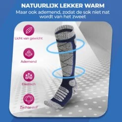 Roegaarden Skisokken - Heren En Dames - 1 Paar - Blauw - S/M 17 Roegaarden Skisokken - Heren En Dames - 1 Paar - Blauw - S/M -Bol Winkel 1200x1200 73