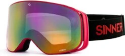Sinner Olympia Skibril - Rood | Categorie 3