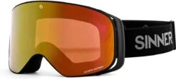 Sinner Olympia+ Skibril - Zwart | Categorie 1