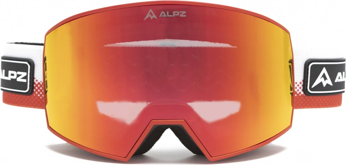 Ski Bril - ALPZ Sprinter Red + GRATIS Bandana Black 5 Ski Bril - ALPZ Sprinter Red + GRATIS Bandana Black - Afbeelding 3