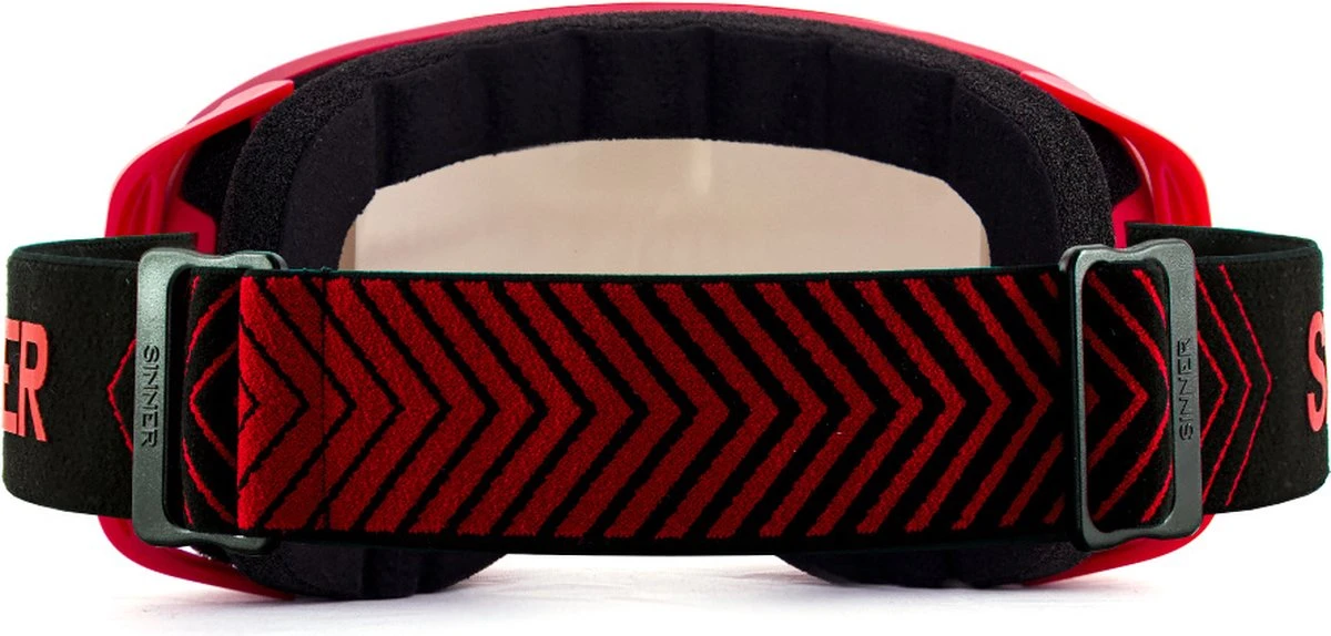 Sinner Olympia Skibril - Rood | Categorie 3 5 Sinner Olympia Skibril - Rood | Categorie 3 - Afbeelding 3