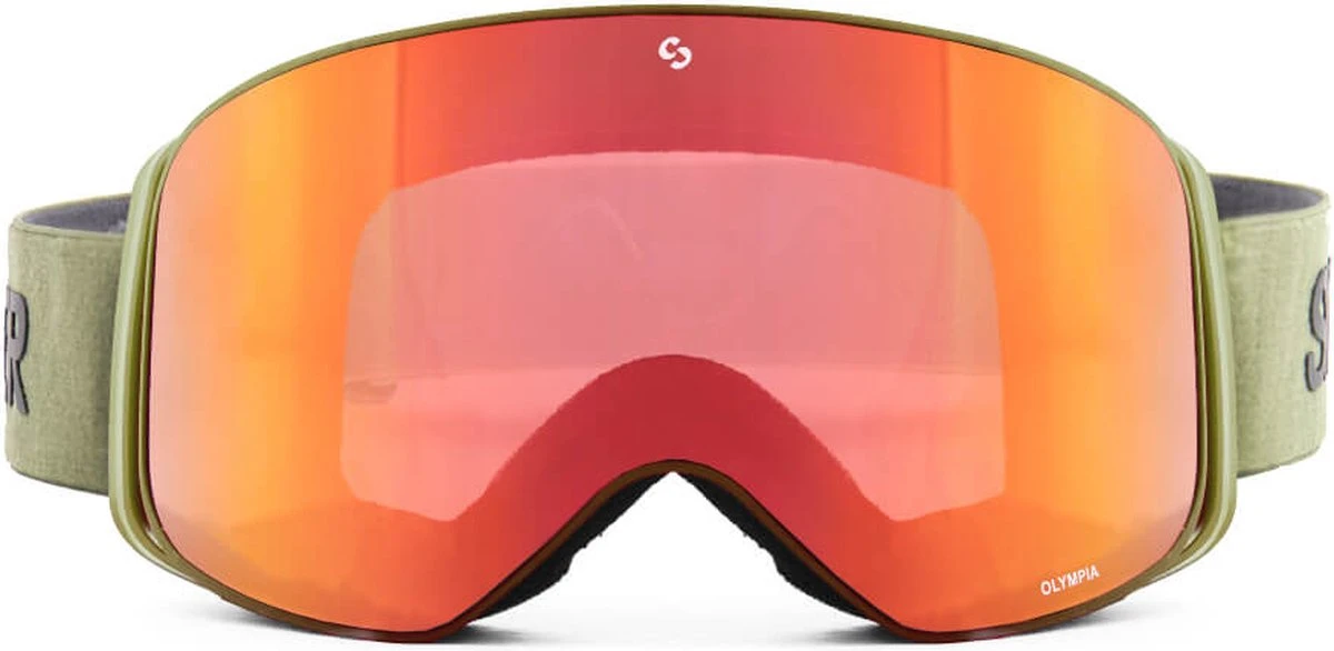 Sinner Olympia Skibril - Mosgroen | Categorie 3 5 Sinner Olympia Skibril - Mosgroen | Categorie 3 - Afbeelding 3