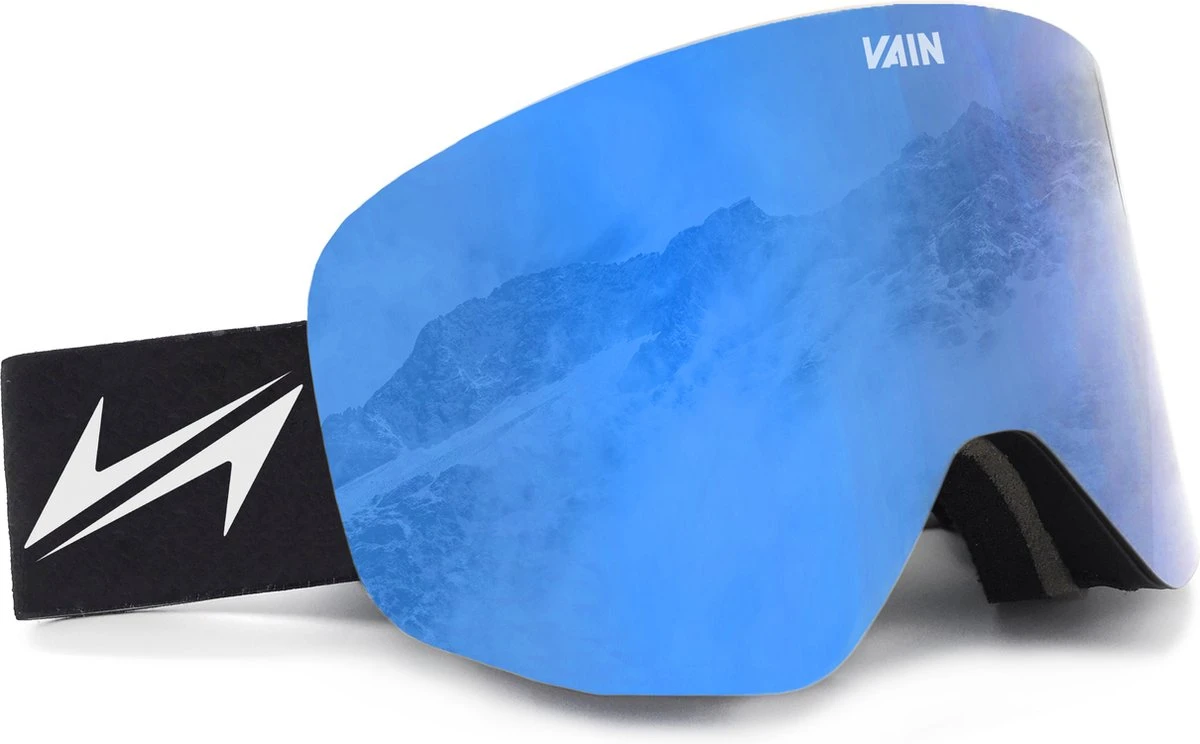 VAIN Azure Slopester Skibril Pack - Anti-condens - Blauwe + Extra Lens 9 VAIN Azure Slopester Skibril Pack - Anti-condens - Blauwe + Extra Lens - Afbeelding 7