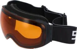 5one® Alpine 9 - Skibril Met 2 Verwisselbare Lenzen - Zwart En Oranje -Bol Winkel 1200x758