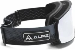 Ski Bril - ALPZ Sprinter Black + GRATIS Bandana Black -Bol Winkel 1200x794
