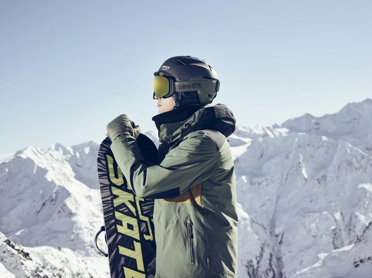 Sinner Olympia Skibril - Mosgroen | Categorie 3 8 Sinner Olympia Skibril - Mosgroen | Categorie 3 - Afbeelding 6