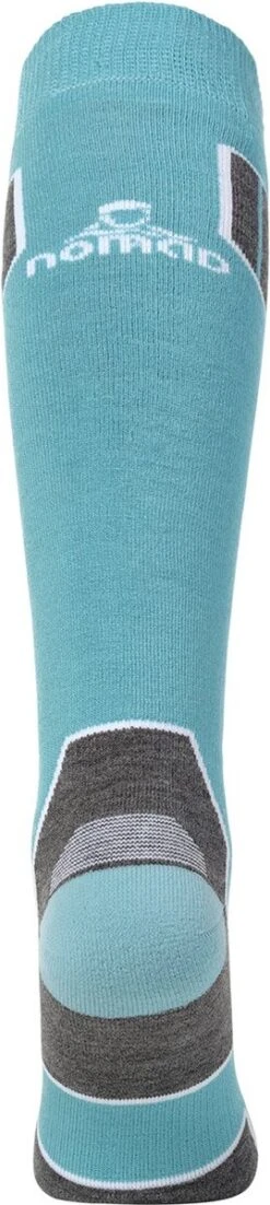 NOMAD® Skisokken Essential 2-Pack | Maat 39/42 Groen | Skiën / Snowboarden / Wandelen | Goede Vochtafvoer | Extra Versteviging | Ski Sokken Heren / Dames -Bol Winkel 269x1200 1