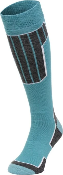 NOMAD® Skisokken Essential 2-Pack | Maat 39/42 Groen | Skiën / Snowboarden / Wandelen | Goede Vochtafvoer | Extra Versteviging | Ski Sokken Heren / Dames -Bol Winkel 435x1200