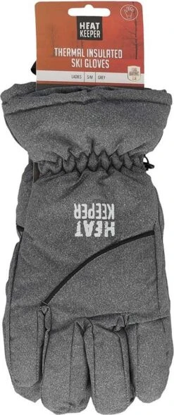 Heatkeeper Dames Ski Handschoenen Grijs -Bol Winkel 503x1200