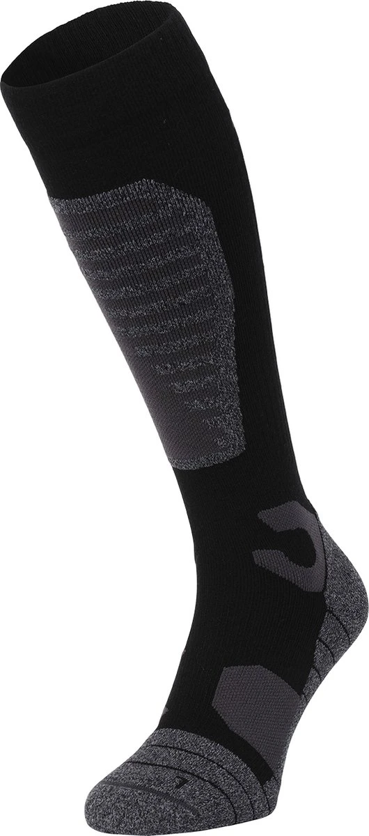 NOMAD® Skisokken Pro Merinowol 1-Pack | Maat 43/46 Zwart | Skiën / Snowboarden / Wandelen | Goede Vochtafvoer | Extra Versteviging | Ski Sokken Heren / Dames 4 NOMAD® Skisokken Pro Merinowol 1-Pack | Maat 43/46 Zwart | Skiën / Snowboarden / Wandelen | Goede Vochtafvoer | Extra Versteviging | Ski Sokken Heren / Dames - Afbeelding 2