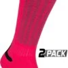 Starling Skikousen - 2-Pack - Whistler - Fuchsia/Grijs - 35/38 -Bol Winkel 547x1200 6