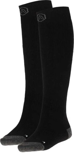 Apollo® Apollo | Skisokken Unisex | Zwart | 2-Pak | Maat 39/42 | Skisokken Heren | Skisokken Dames