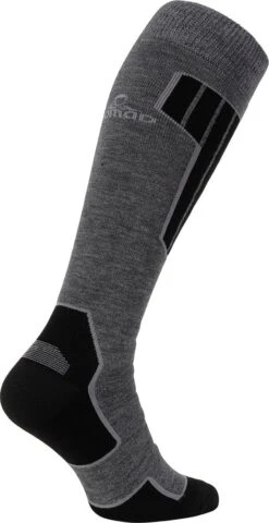 NOMAD® Skisokken Essential 2-Pack | Maat 35/38 Grijs | Skiën / Snowboarden / Wandelen | Goede Vochtafvoer | Extra Versteviging | Ski Sokken Heren / Dames -Bol Winkel 618x1200 2