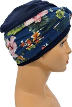 Johnson Headwear - Chemo Muts Dames - Blauw/ Bloemen - Chemo Muts - Chemo Cap - Muts - Cap - Hoofddeksel 11 Johnson Headwear - Chemo Muts Dames - Blauw/ Bloemen - Chemo Muts - Chemo Cap - Muts - Cap - Hoofddeksel -Bol Winkel 807x1200 1