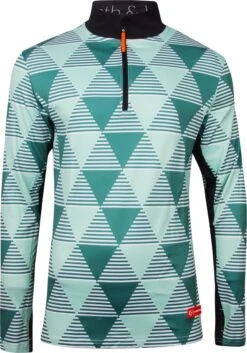 Gareth & Lucas Skipully The Two - Heren XL - 100% Gerecycled Polyester - Midlayer Sportshirt - Wintersport