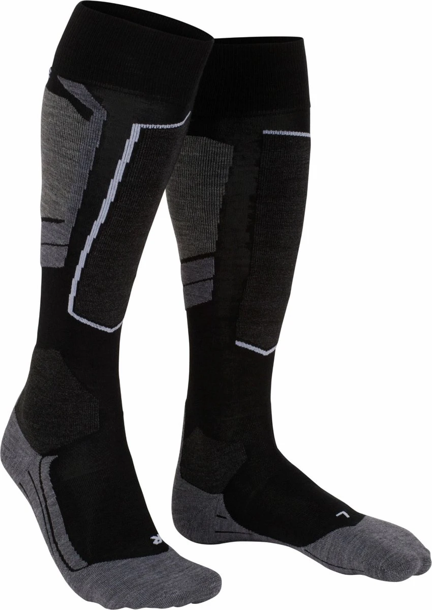FALKE SK4 Skiën Anti Blaren, Anti Zweet Merino Wol Dames Wintersportsokken Zwart - Maat 35-36 13 FALKE SK4 Skiën Anti Blaren, Anti Zweet Merino Wol Dames Wintersportsokken Zwart - Maat 35-36 - Afbeelding 11
