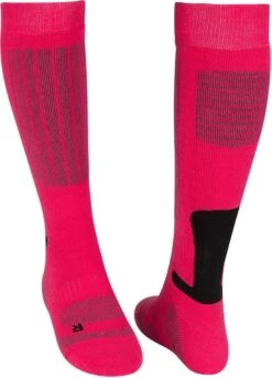 Starling Skikousen - 2-Pack - Whistler - Fuchsia/Grijs - 39/42 -Bol Winkel 865x1200