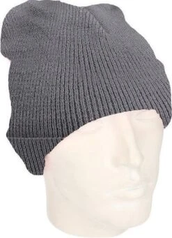 Merkloos Beechfield Basic Winter Muts/beanie Antraciet Grijs Acryl Voor Volwassenen - Winter Essentials/accessoires -Bol Winkel 870x1200