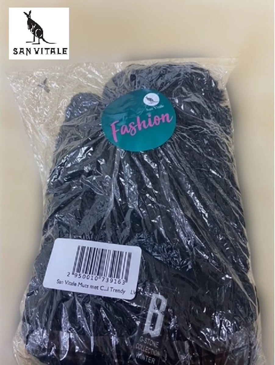 San Vitale® - Muts En Col-Sjaal - Beanie Muts - Gebreid - Warme Muts - Wintermuts - Gevoerd Wol - Zwart 11 San Vitale® - Muts En Col-Sjaal - Beanie Muts - Gebreid - Warme Muts - Wintermuts - Gevoerd Wol - Zwart - Afbeelding 9