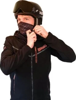 VAIN Slopester Skibril Lens - SMOKE - Zwarte CE 4 Lens - Zonnig Weer -Bol Winkel 918x1200